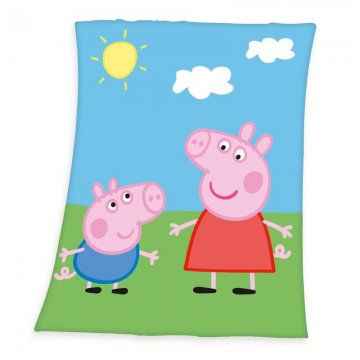 HERDING Fleece deka Peppa Pig Polyester,…