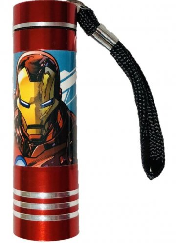EUROSWAN Dětská hliníková LED baterka Avengers…