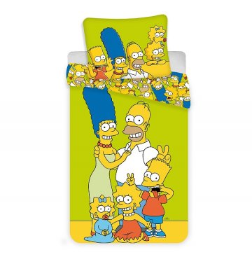 Povlečení Simpsons Family green 140/200,…