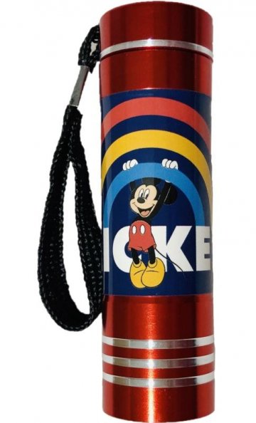 EUROSWAN Dětská hliníková LED baterka Mickey…